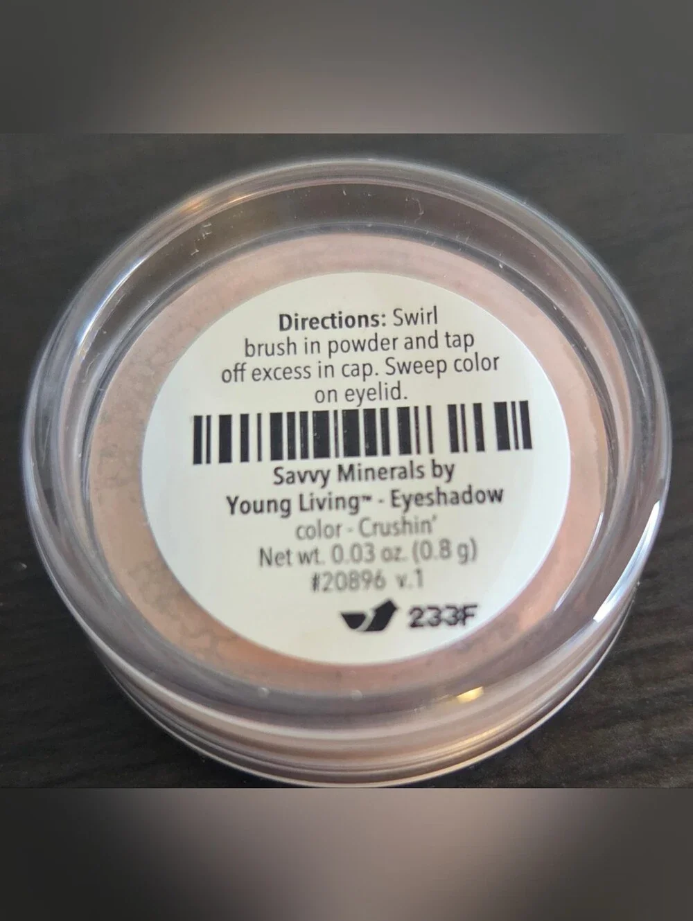 🕯Savvy Minerals Young Living Crushin' Eyeshadow NEW Sealed Discontinued